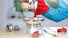 Steel Kitchen Funnel For Jars And Bottles + Strainer