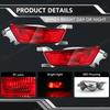 For Land Rover Range Evoque 2011 2012-2018 Rear Bumper Brake Light Reflector Fog Lamp Stop Lamp With Bulb LR025148 LR025149