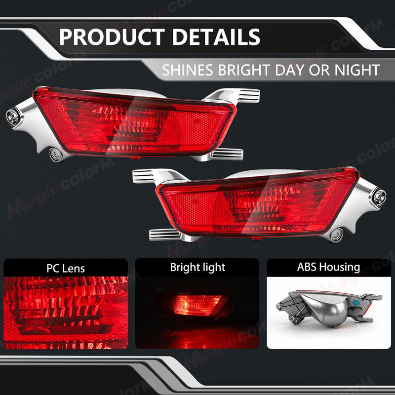 For Land Rover Range Evoque 2011 2012-2018 Rear Bumper Brake Light Reflector Fog Lamp Stop Lamp With Bulb LR025148 LR025149