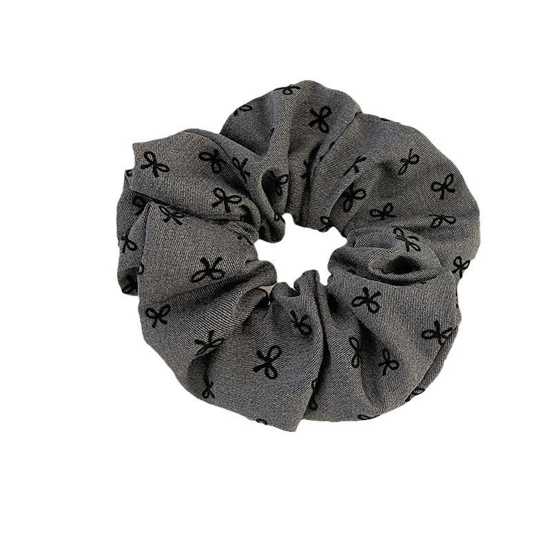 1 Pcs Women's Hair Ties Bow Polka Dot Sweet Cute Kawaii Fashionable Versatile Hairbands High Elasticity Hair Accessories Girls