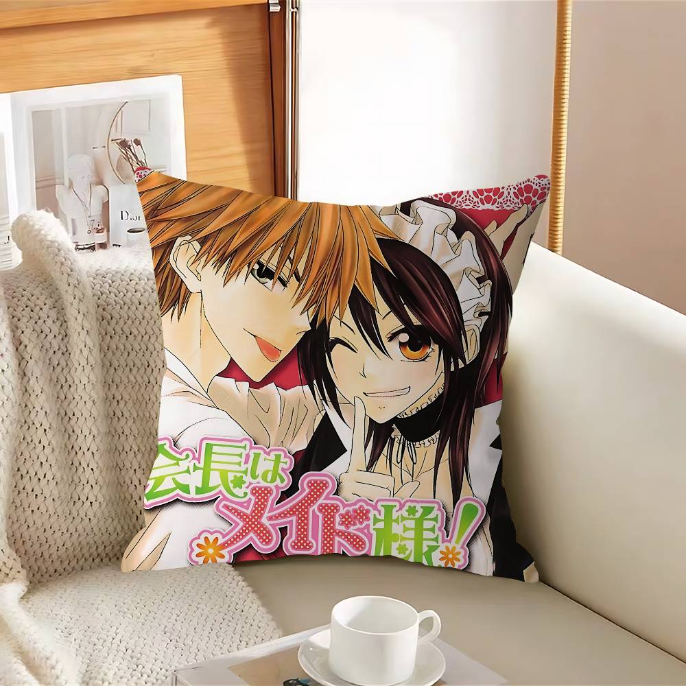 Japanese Anime Maid SamaS Pillow Case Removable Washable Cushion Cover – All-Season Soft Linen