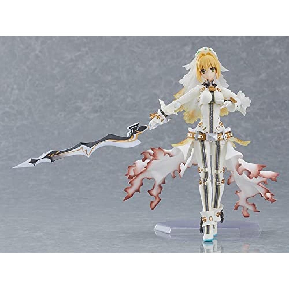 Figma FateGrand Order SaberNero Claudius [Mireasă] Figurină mobilă pictată din plastic fără scară