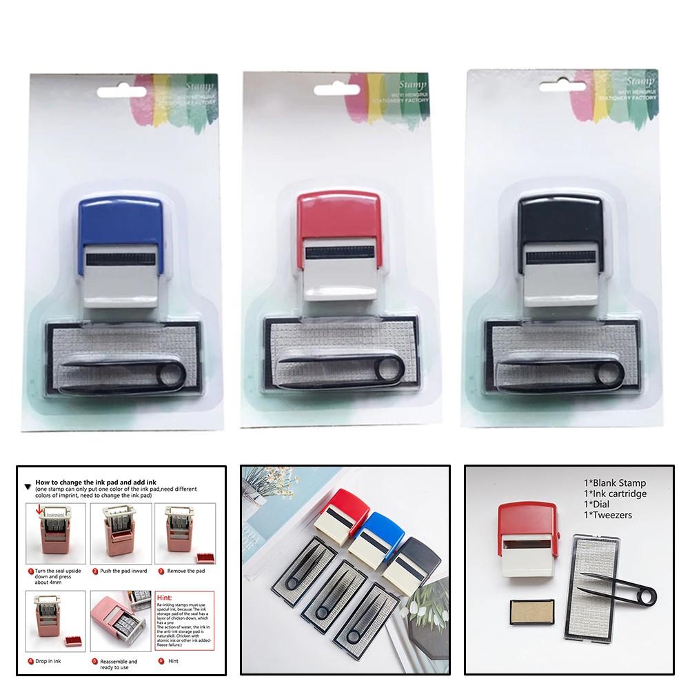 Exquisite Rubber Stamp Kit Handicraft Printing Lightweight