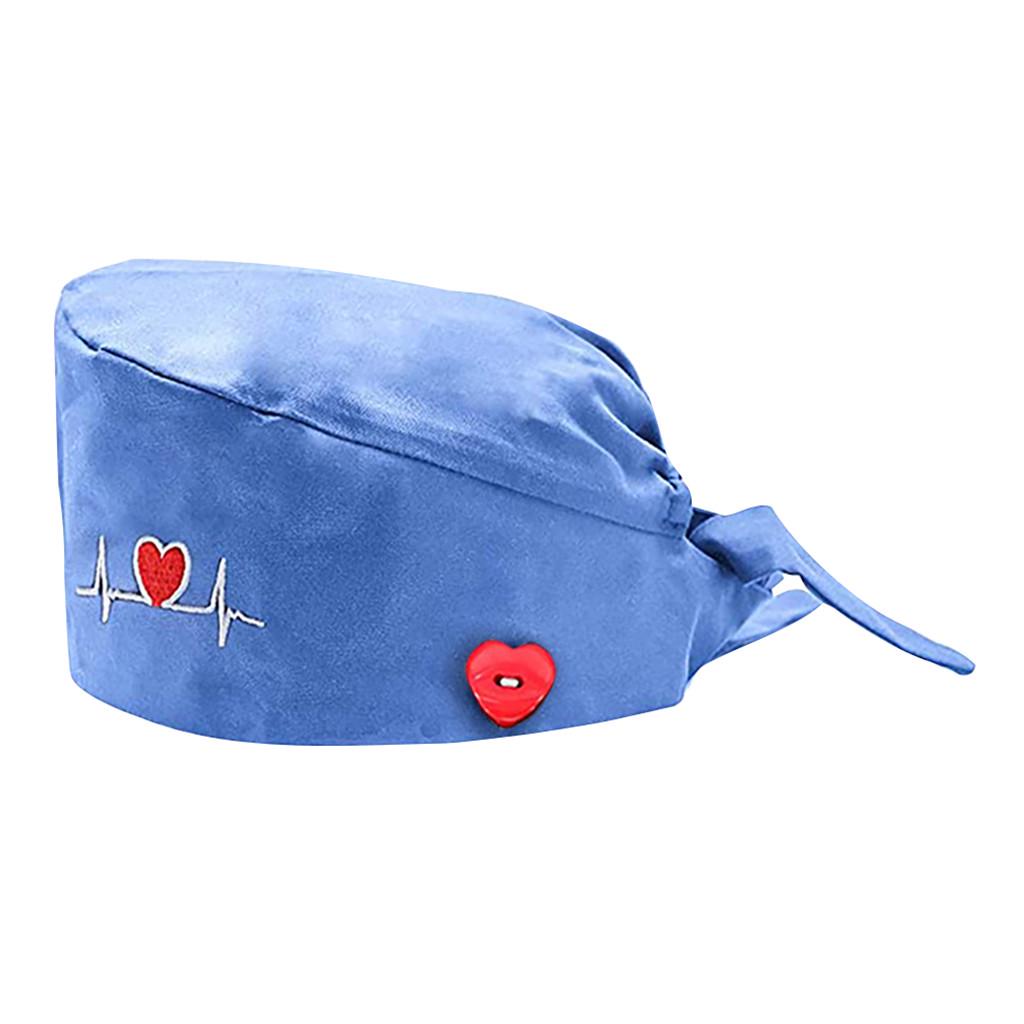 Mode bedrukte knoopwerkhoed, casual unisex-scrubpet
