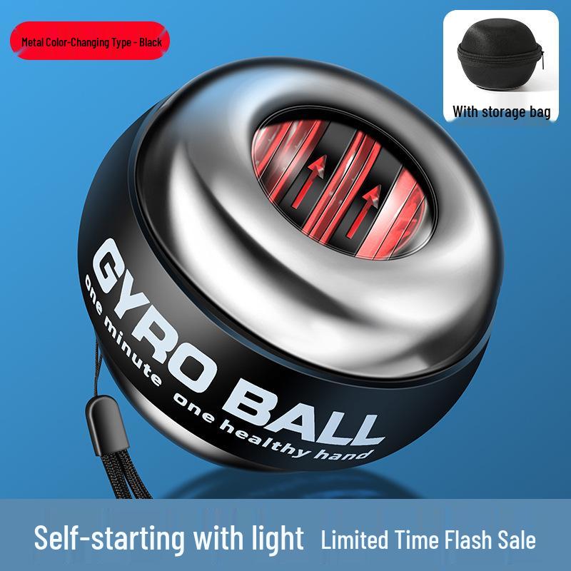 Powerball 100kg Silent Auto-Start Wrist & Arm Strength Trainer for Men - 60 Exercise Modes