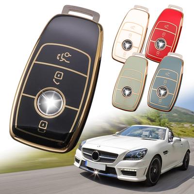 Κάλυμμα κλειδιού TPU Car Remote Car Case Shell Fob για Mercedes Benz 2017 E Class W213 E200 E260 E300 E320 2018 S Class GLS GLA