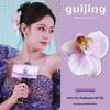 Phalaenopsis Forest Style Hairpin - Women's Side Ponytail Flower Clip for Bangs