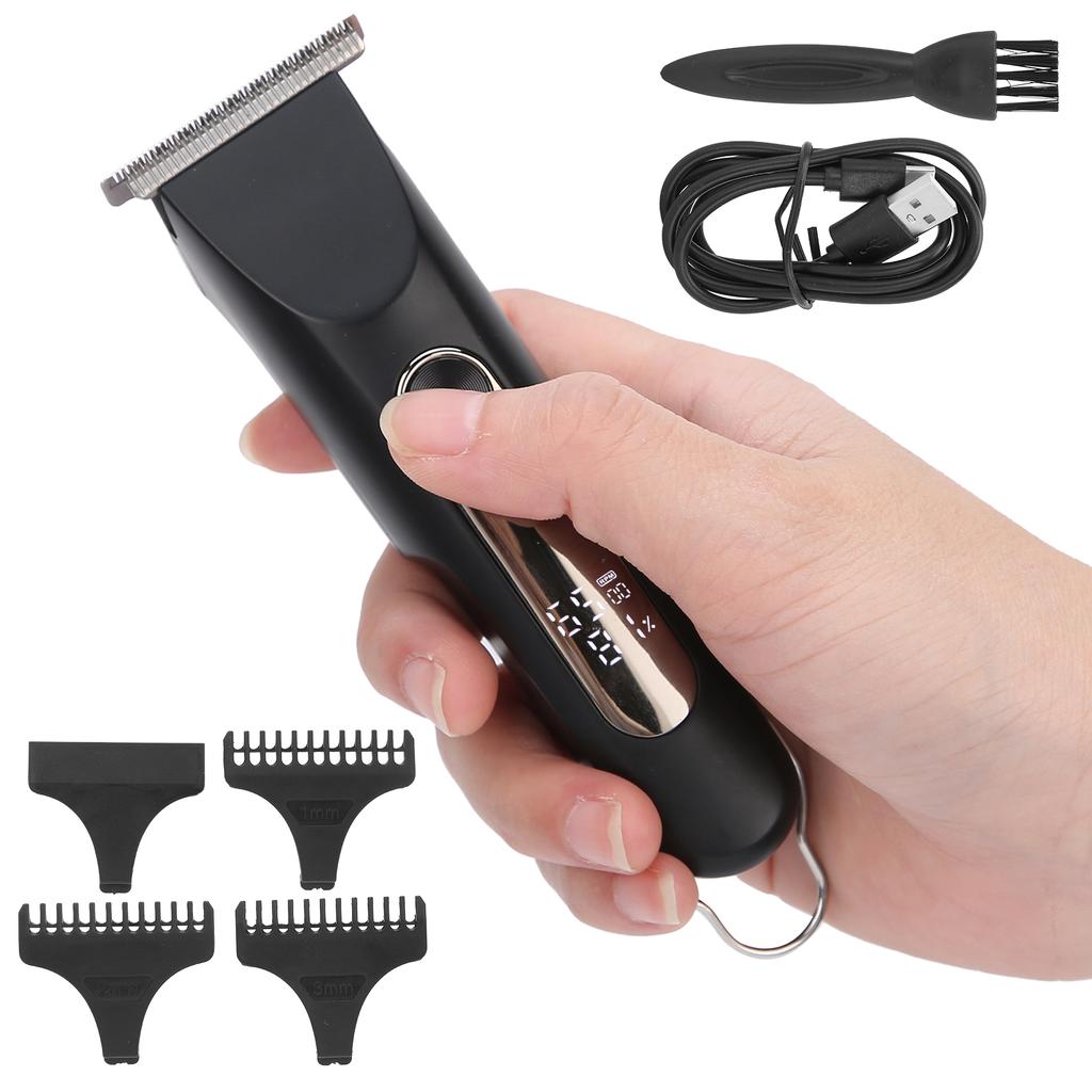 Electric Hair Clippers Rechargeable Cordless Haircutting Clipper Adjustable Blade Hair Trimmer