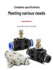 Adjustable Airflow Throttle Valve with Quick Connect (LSA 4/6/8/10mm)