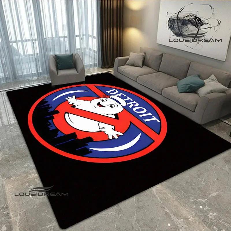 3D G-Ghostbusters Cartoon printed carpet living room bedroom carpet non-slip door mat area rug Home room decor birthday gift