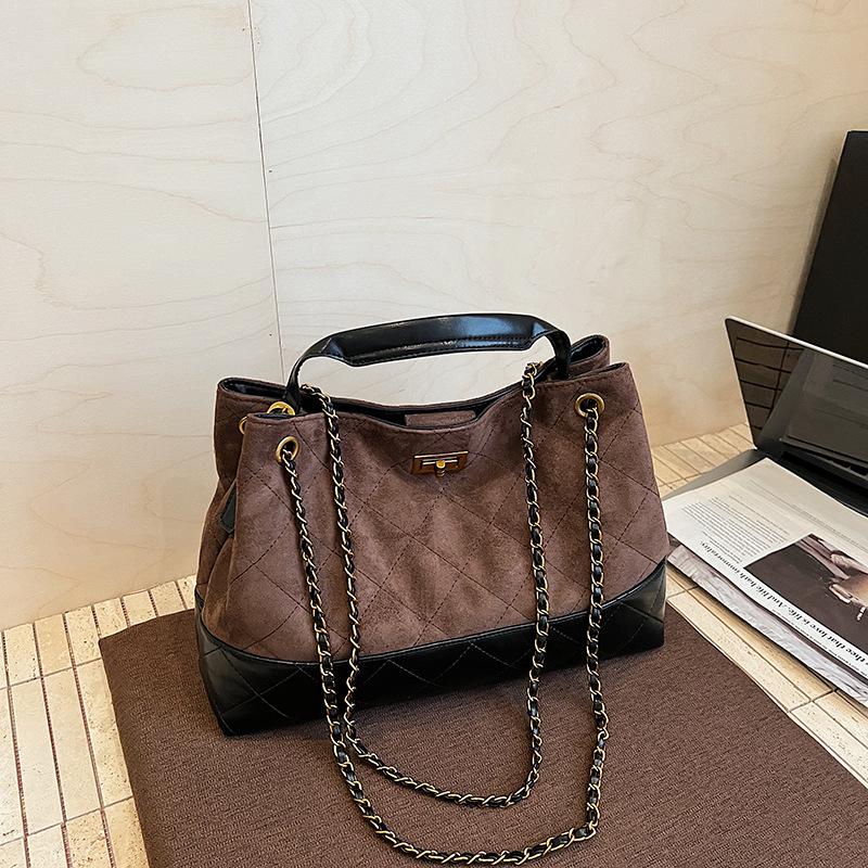 Korean Fashion Women's Large Capacity Versatile Crossbody Tote Bag