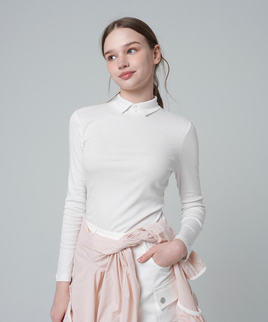 MONBIRDIE GOLF Cloud Stretch Inner Top White