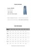 MengShuYa Women's High-Waist Washed Denim Wide-Leg Jeans with Side-Seam Detail
