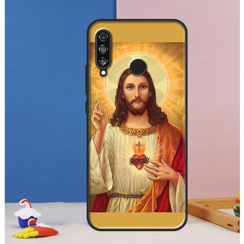God Jesus Case For Huawei Nova 12i 11i 8i 7i 12s Y73 Y70 Y90 Y60 Y72 Y61 Y91 9 10 SE P40 Lite P30 Pro