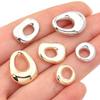 30-100pcs Big Hole CCB Beads Star Beads Peach Heart Beads Irregular Droplet Beads Spacer Beads For Jewelry Making Accessories