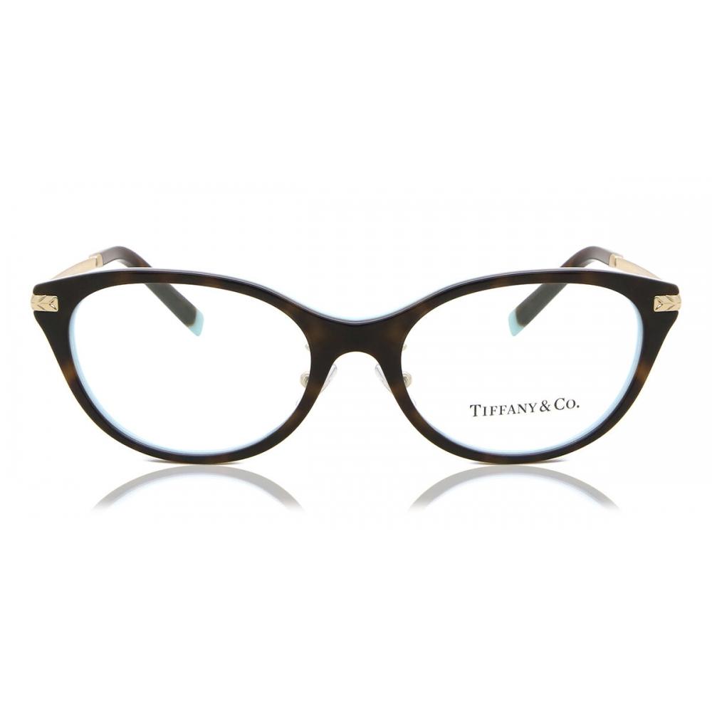 

Tiffany Co. Tf2210d Asian Fit 8134 Women Eyeglasses Tortoise Blue/52-17-140