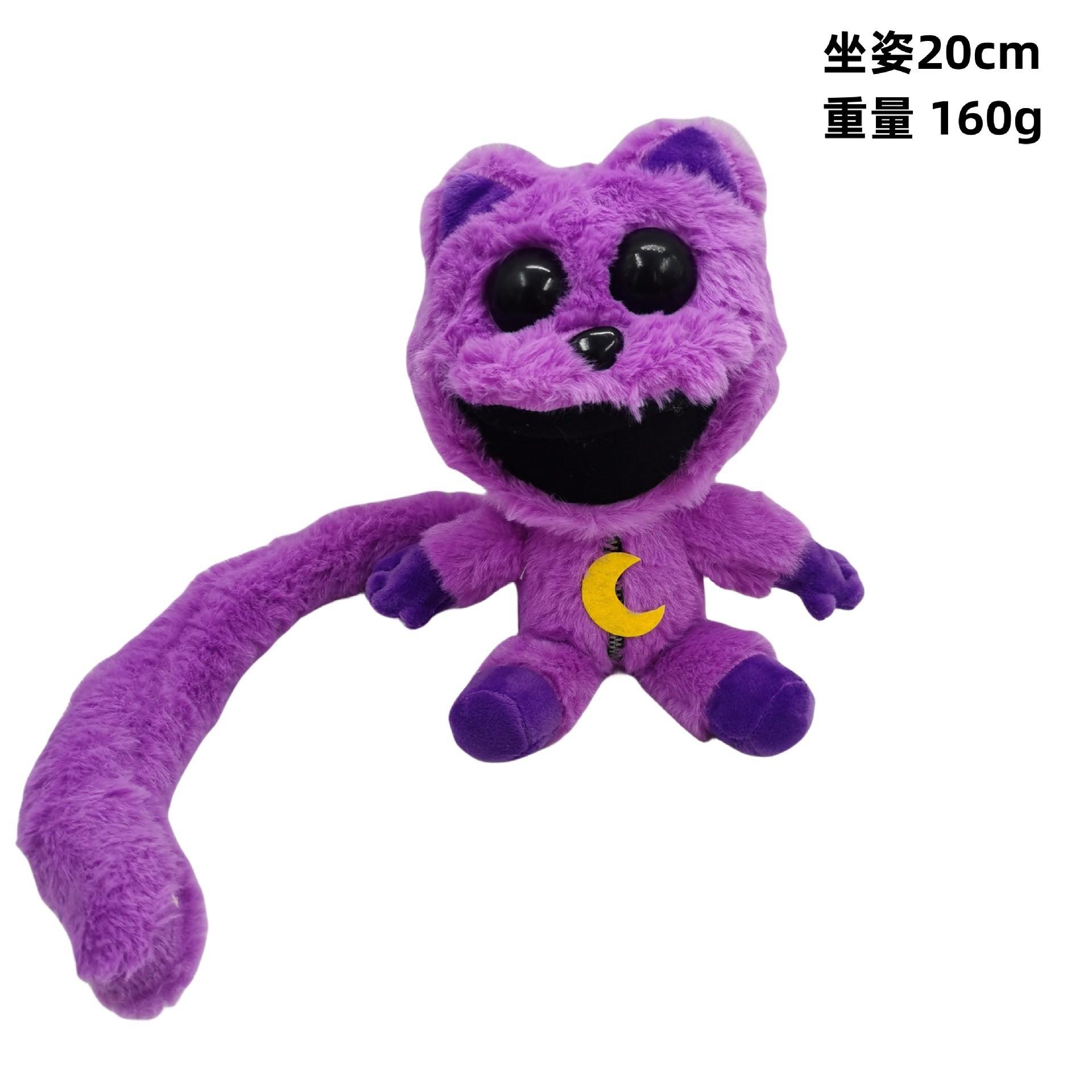 Poppy Playtime Hoofdstuk 3 Smiling Critters Horror Zacht Knuffel Pluche Anime Pop Woondecoratie purple