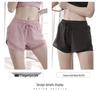Women's High-Waisted Quick-Dry Yoga Shorts: 2-in-1 Running & Dance Fitness Outerwear
