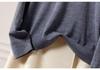 Minimalist Women's Crew Neck Pure Wool Long Sleeve Pullover