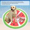 Pet Ice Pad PVC Fruit Pattern Round Cooler Mat Water Cooling Cushion Summer Cats Dogs SeatWatermelon