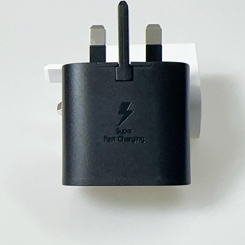 25W Super Fast PD Charger for Samsung Note10/S20/S22 - UK/EU/US Compatible