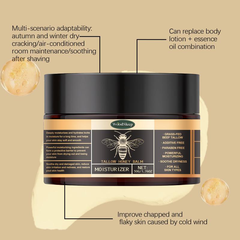 Honey Tallow Moisturizing Cream, Moisturizing And Moisturizing Body And Face, Universal Skin Dry Care