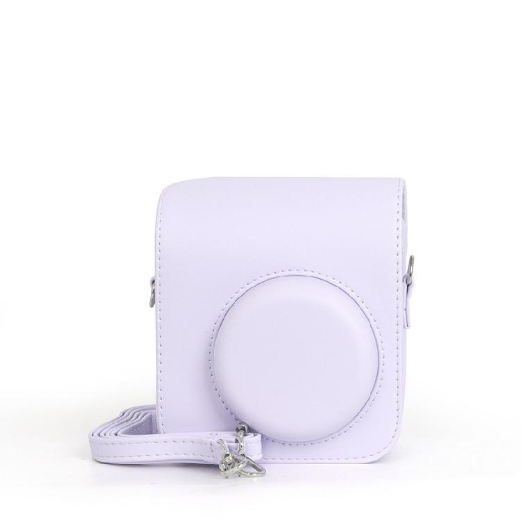 PU Leather Camera Case Bag Protective Cover for Mini 12 Instants Camera Case with Removable Straps