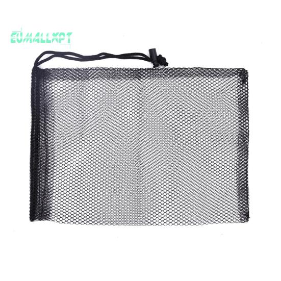 Large Capacity Drawstring Mesh Golf Ball Bag - Portable, Quick Drying, Foldable Nylon Net for Heavy-Duty, Multi-functional Storage