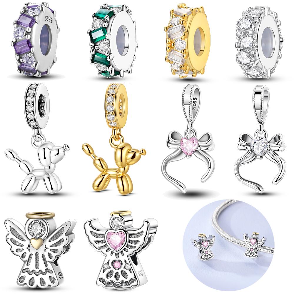 Love Angel Beads Copper Colors For Charms Copper Colors Original Bracelet For Jewelry Making