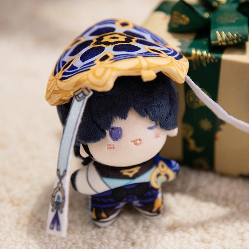 

Юбка для фанатов Genshin Impact Foninna Linni Neet Nunu Подвеска для тела Плюшевое маленькое украшение Подвеска для школьной сумки Подарок 12cm