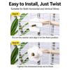 Parrots Mirror Perch Natural Wood Stand For Bird Cage With Safe Acrylic Mirror For Pet Bird Entertainment Play Resting