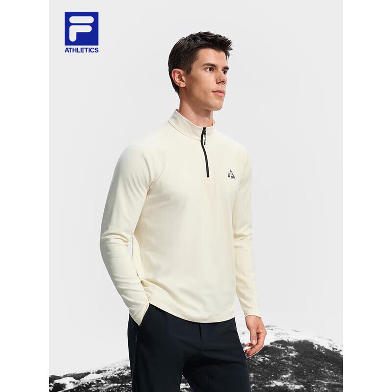 

FILA Men s Fleece Lined Half-Zip Sport Top M