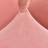 2 Piece Manicure Chair Cover Armchair Cover with Chair Cushion Cover Slipcover Furniture Protector Soft with Elastic Bottom