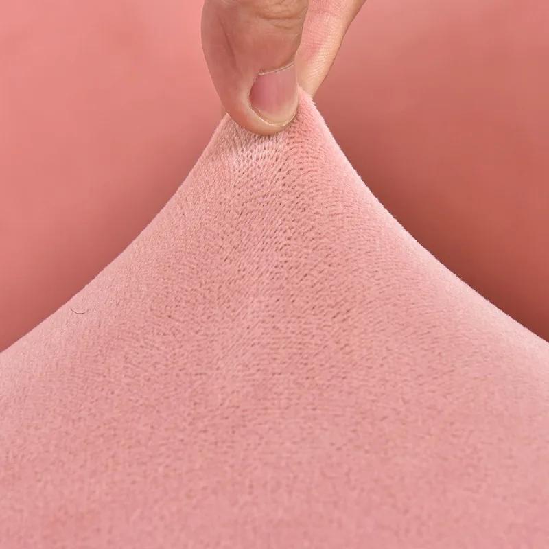 2 Piece Manicure Chair Cover Armchair Cover with Chair Cushion Cover Slipcover Furniture Protector Soft with Elastic Bottom