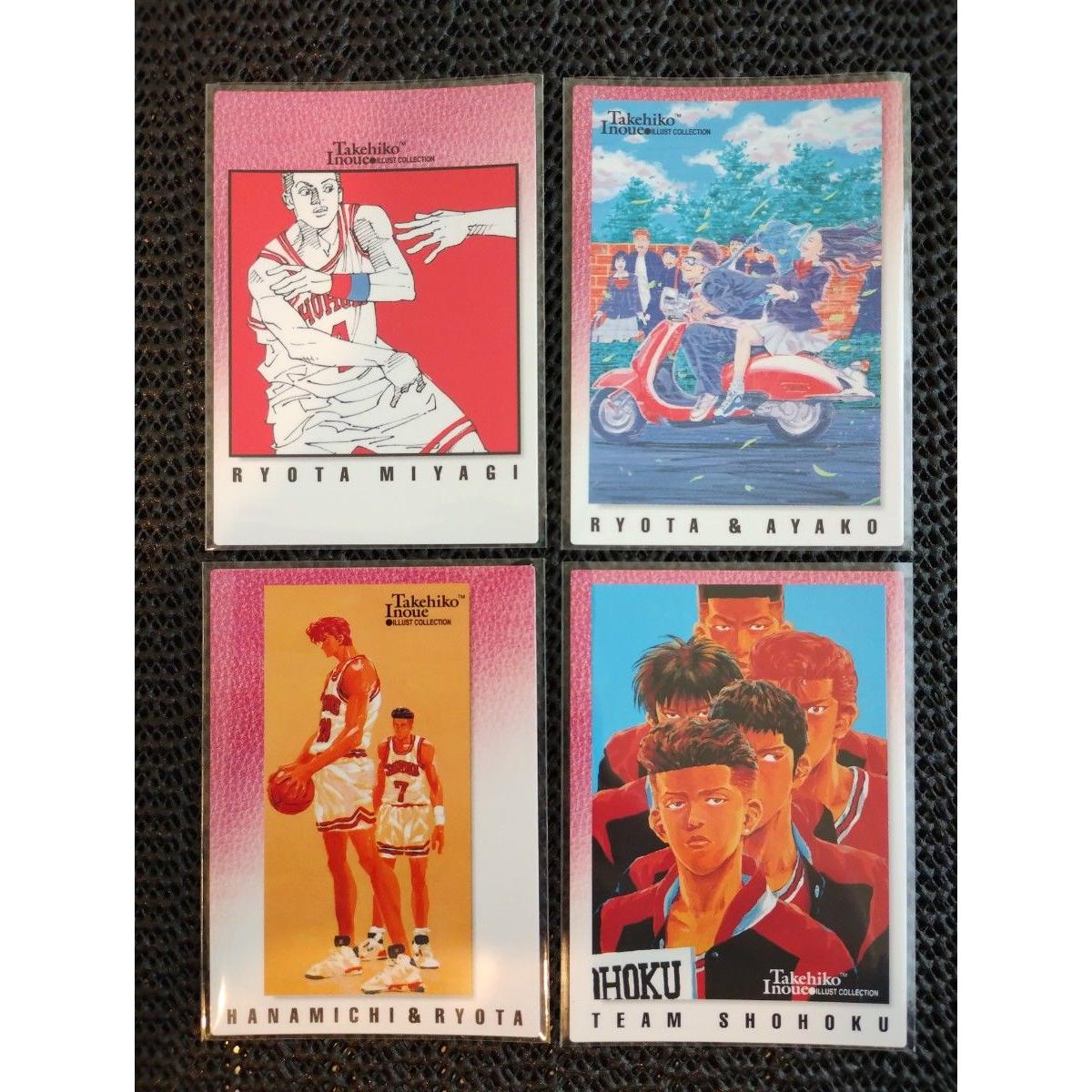 Used Slam Dunk Carddass Masters Ryota Miyagi 4-piece set