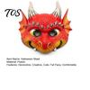 Maschera Realistica Testa di Drago 3D Maschera Carina per Tutto il Viso, Festa di Halloween Bambino Leggera Traspirante Materiale Morbido Costume per Giochi di Ruolo Animale con Squame E