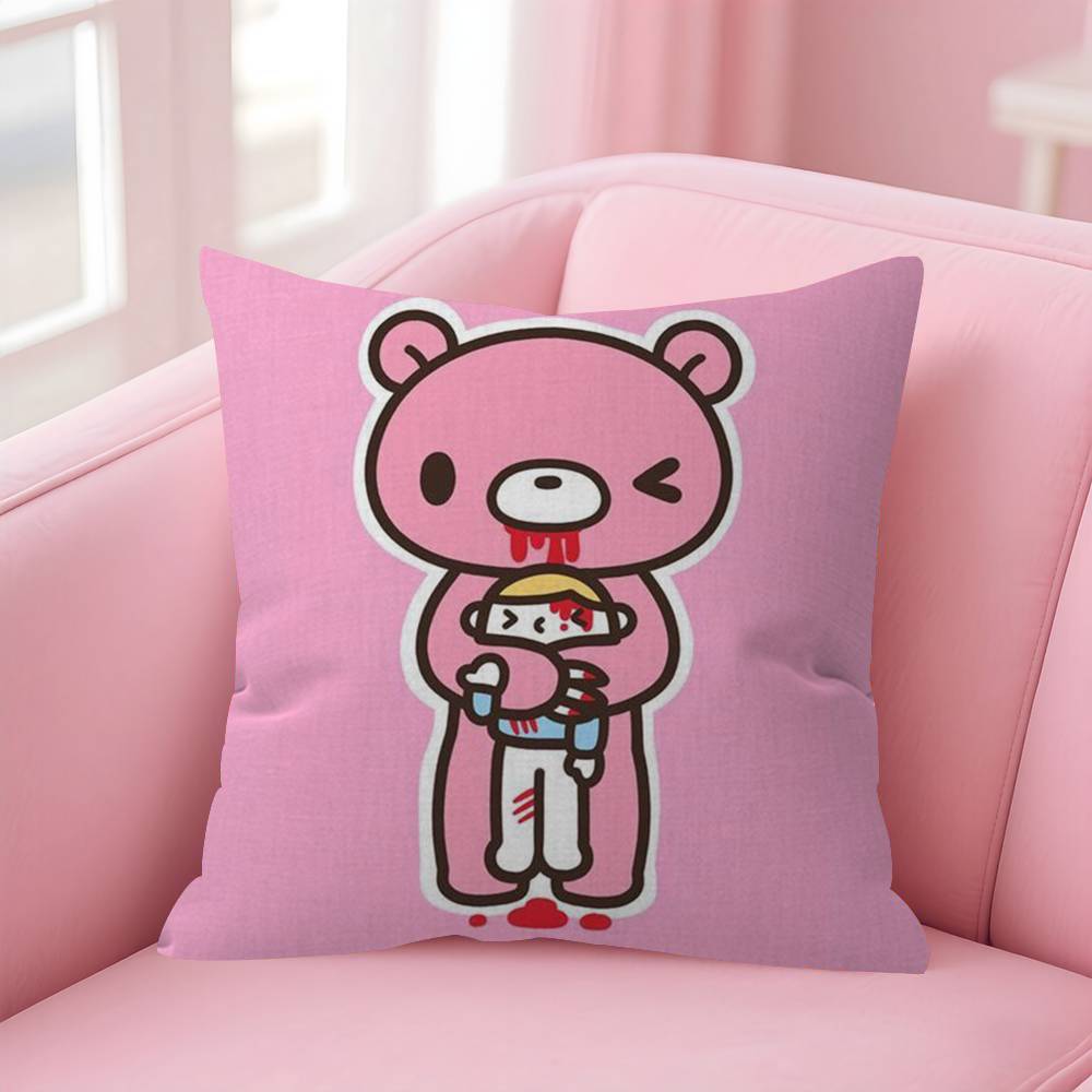 Funny GGloomy BBear 4545cm Cushion Cover Pillow Cover Decor Pillowcase Home Pillowcase For Couch Pillow