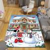 1Pc Christmas Winnie Pooh Rug Office Carpet Indoor Outdoor Doormat Nonslip Soft And Comfortable Living Room Christmas Halloween Gift D918106