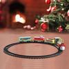 Christmas Electric Train Toy Light Sounds Trail Moving Good Detail Colorful Entertainment Kids Christmas Toy Gifts New Year Vintage Train