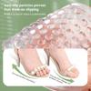 GEL Silicone Seven Points Insoles Women High Heels Single Sandals Shoes Cushion Self-adhesive Insole Washable Shoe Pads Summer