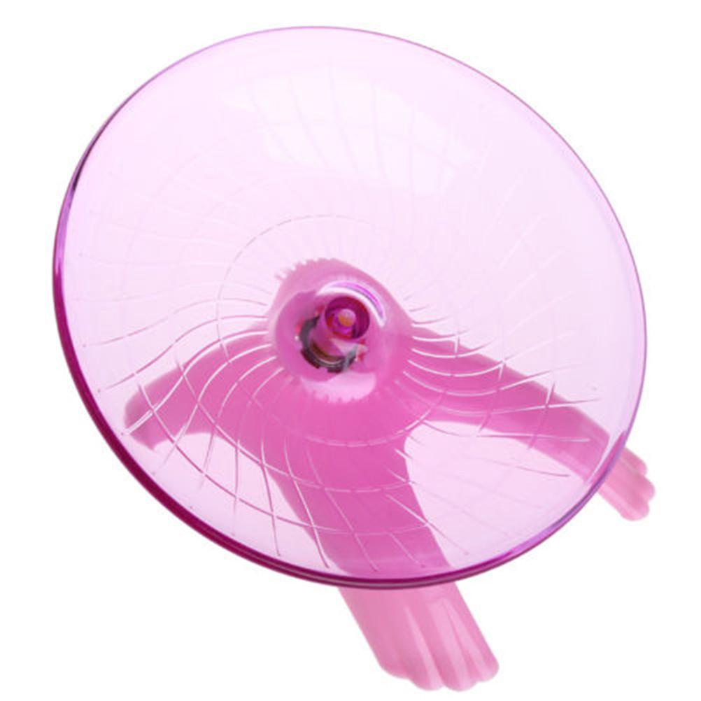 

Running Disc Flying Saucer Exercise Wheel Toy For Mice Dwarf Hamsters Pet 18cm