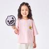 Little yellow duck children's clothing for boys and girls, loose and simple short sleeved T-shirt top