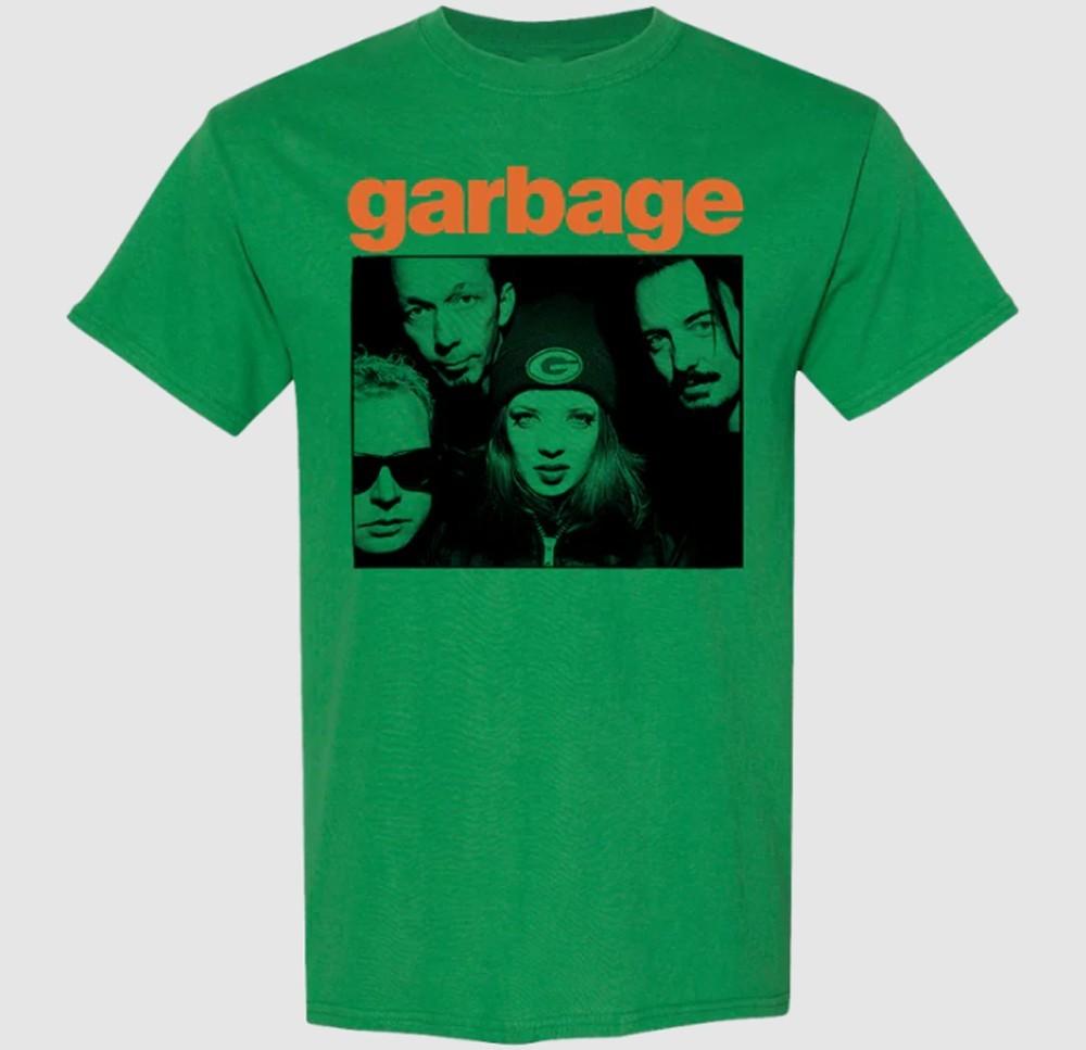 Vintage Garbag Band Tour 25 Cotton Unisex All Size T-Shirt 22D608 Unisex T-Shirt XXXXL