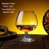Kreatives Rotwein- & Whiskeyglas-Set: Kurzstielige Verkostungs-, Likör-, Brandy-, Bauchgläser