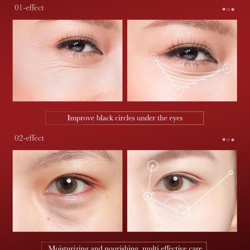 Red Pomegranate Eye Mask SADOER Moisturizes the eye area to improve dark circles and eye lines