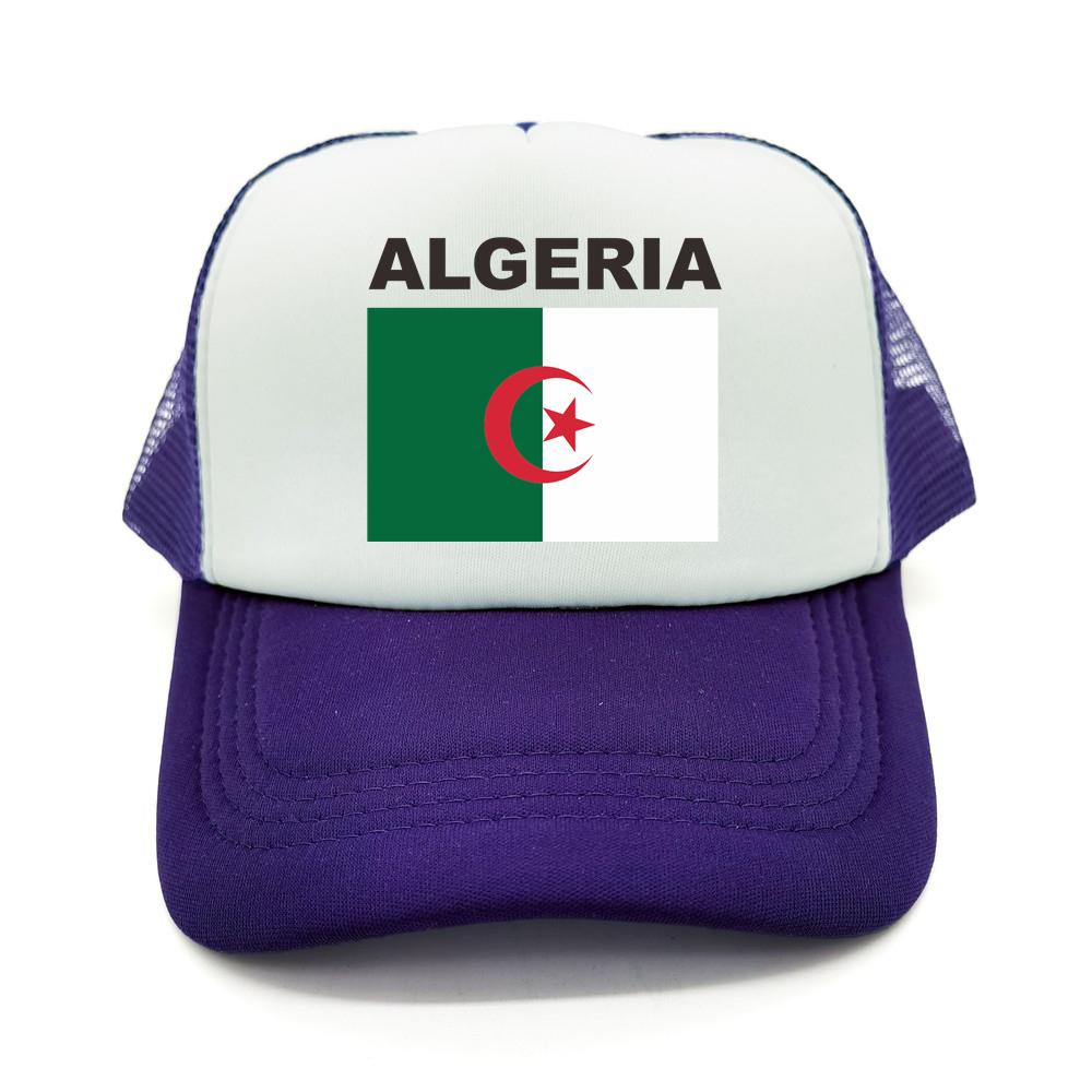 Cool Algeria Trucker Șapcă unisex Algeria Flag Pălărie Șapcă de baseball Șapci unisex plasă plasă