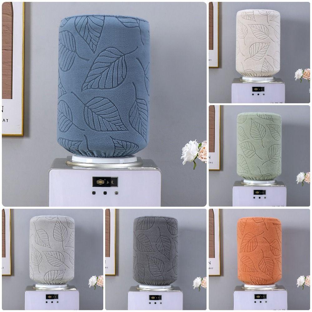 

1Pcs Reusable Water Dispenser Cover High Stretchy Elastic Barrel Dust Cover New Bucket Sleeve blue