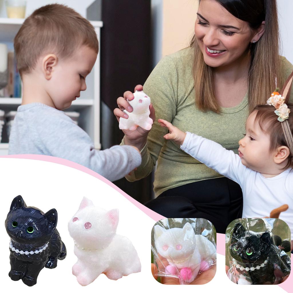 Hračky pro kočky, roztomilé hračky pro kočky, ručně vyráběné hračky pro kočky pro úlevu od stresu, hračky pro kočky pro úlevu od úzkosti a relaxaci | Doplněk ke stolu pro dospělé