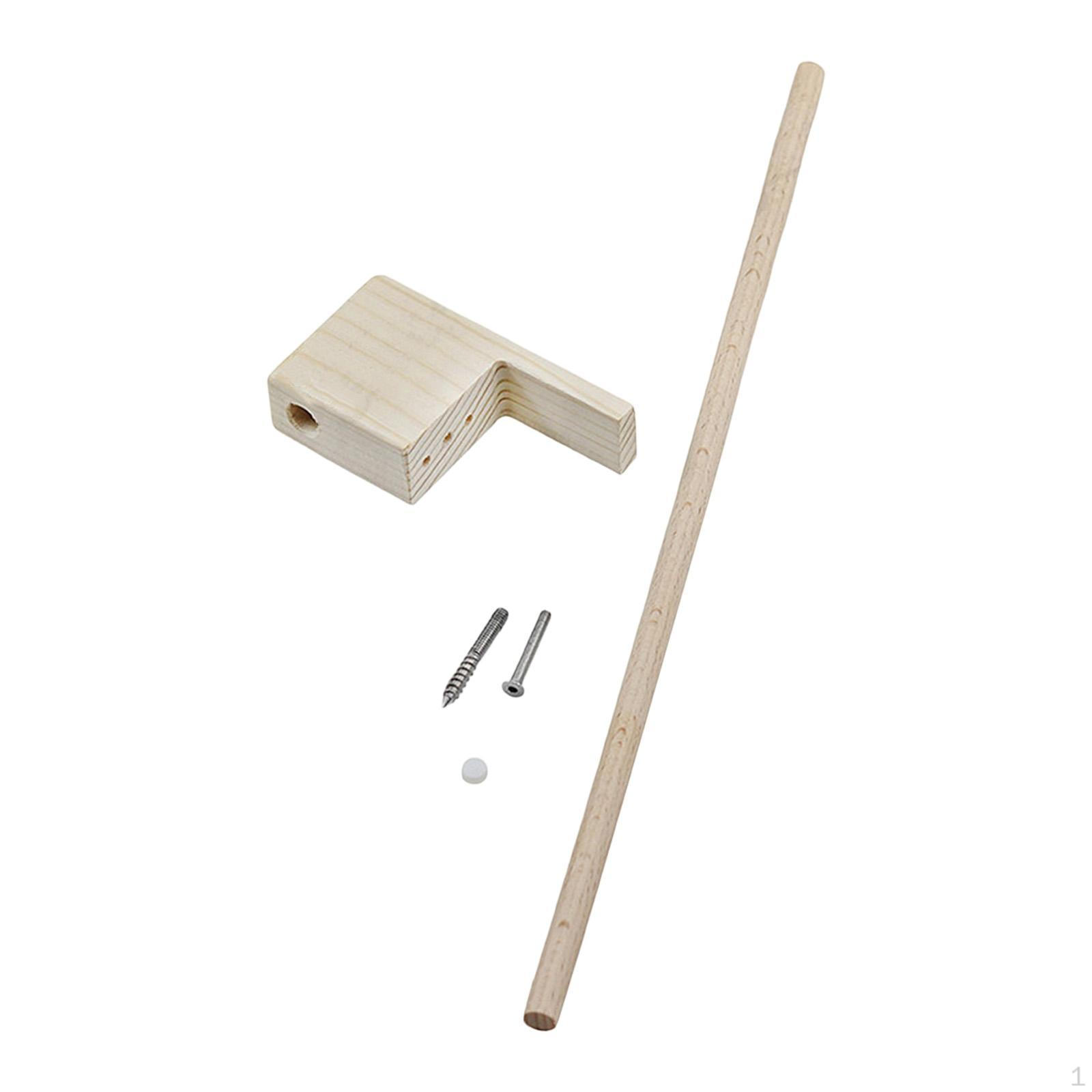 

Guitar Bridge Brace Tool Set,Guitar Accessory Sturdy Instrument Maintenance Support Rod Wooden