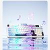 Teclado Mecânico Tri-Mode Gasket Hot-Swappable AULA F99 Pro